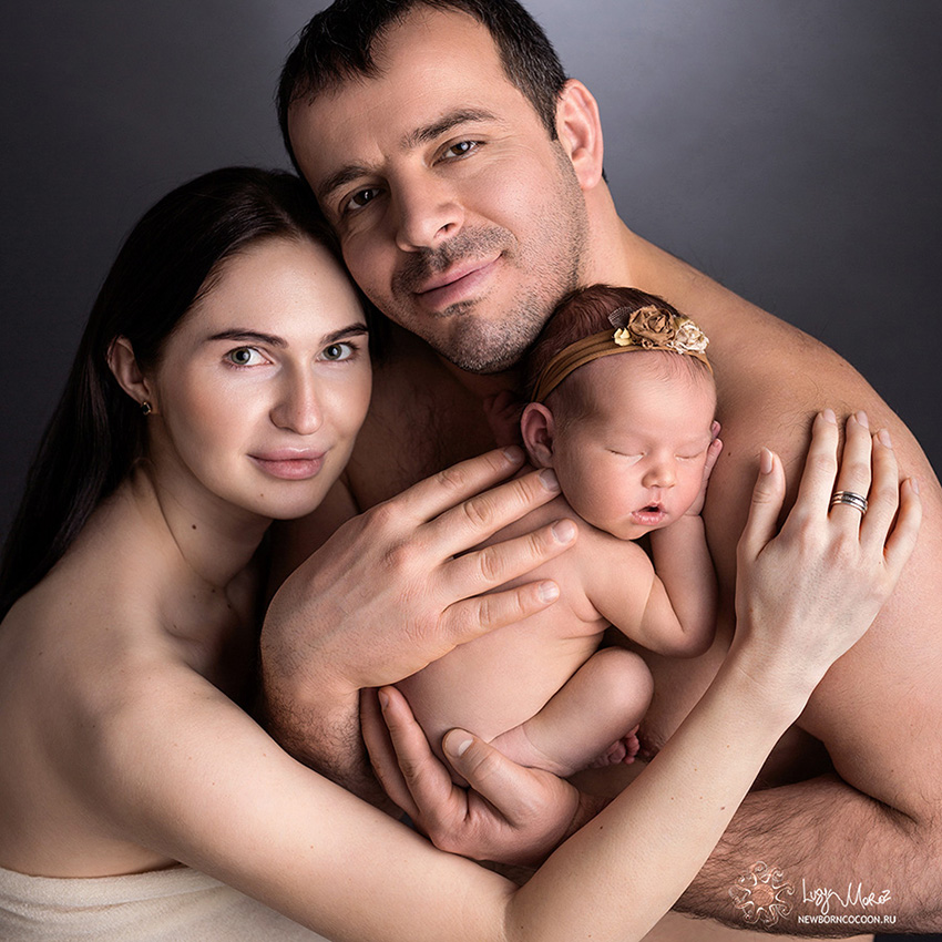 фотосессия новорожденных москва